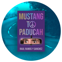Mustang To Paducah Cover over blue road